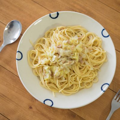 宮城陶器とパスタ