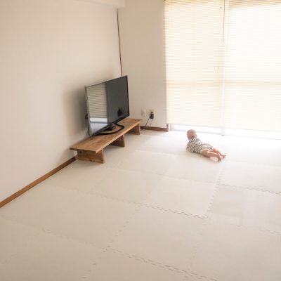 ハイハイの準備