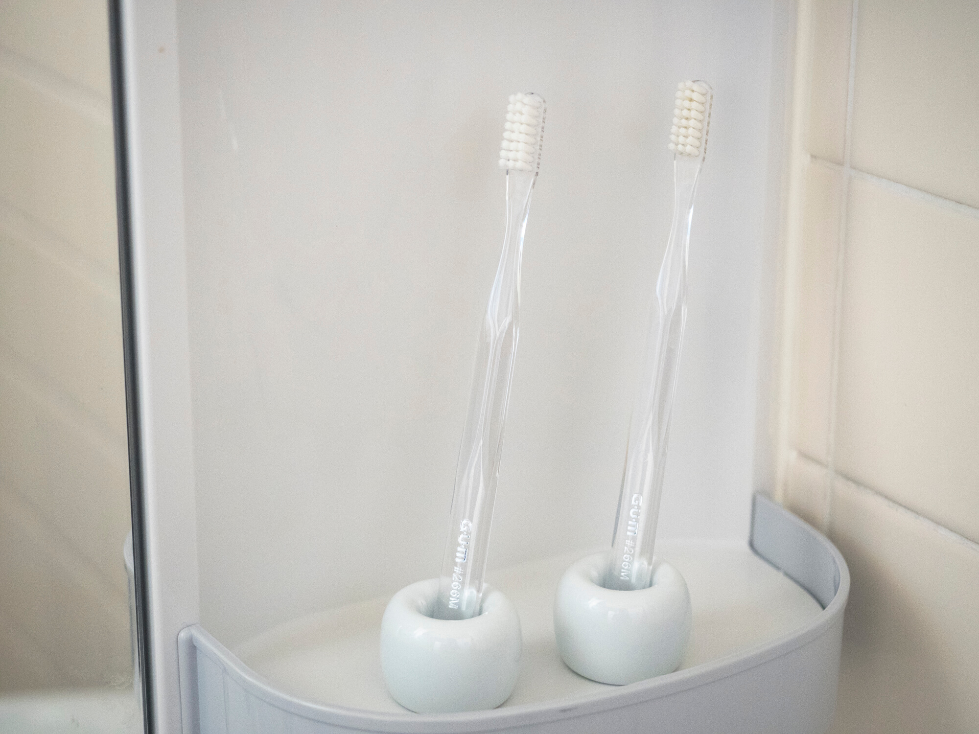 洗面所の歯ブラシ