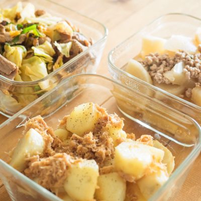 週末の作り置き料理