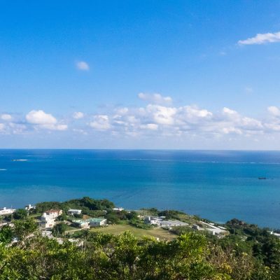 海が見える土地