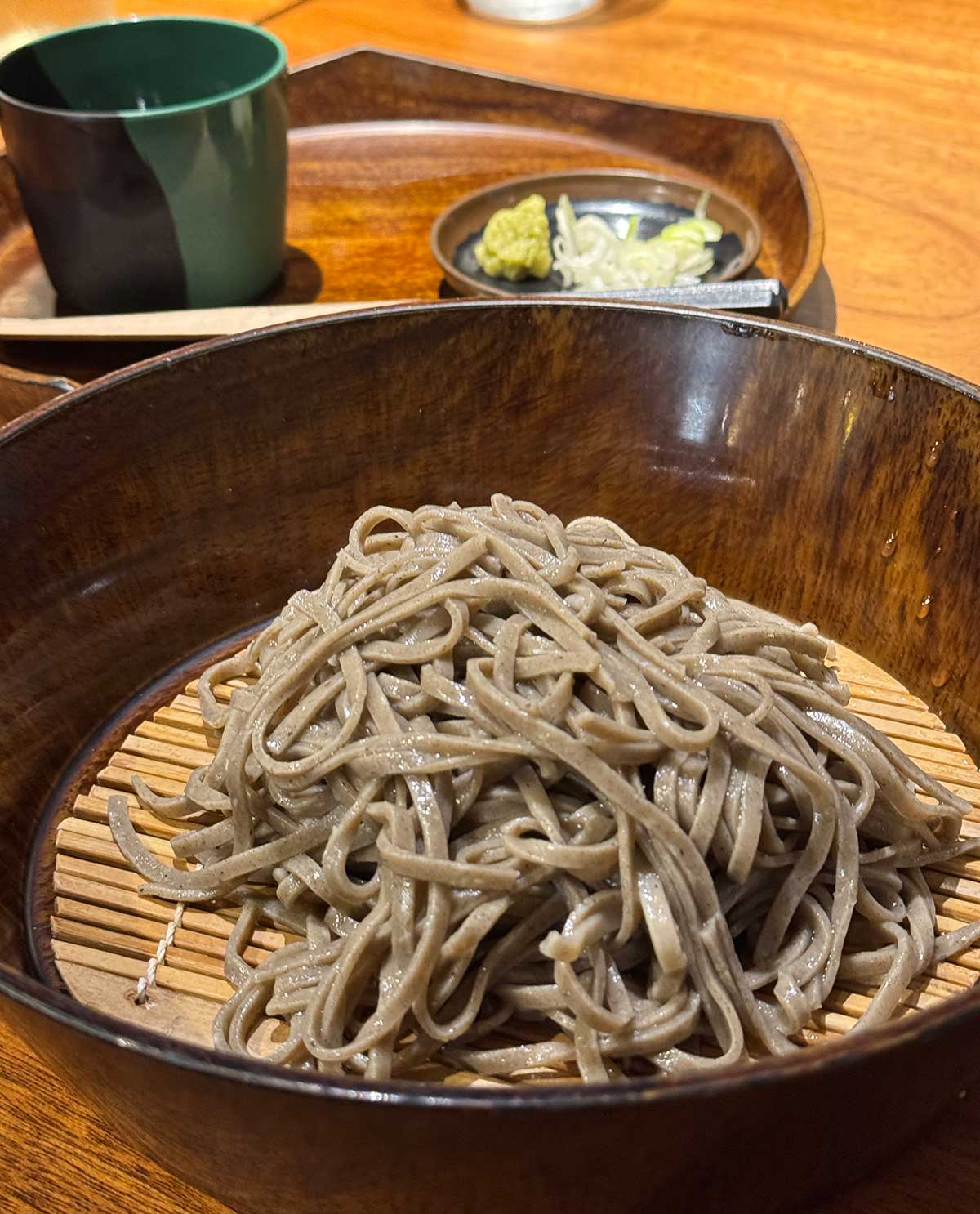 そばやの信州そば